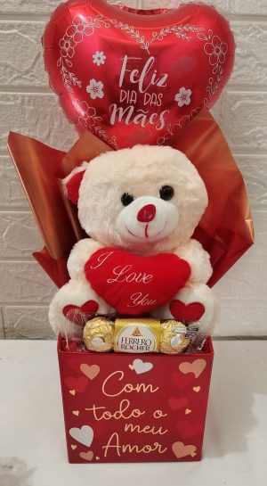 cesta caixa urso e ferreiro C31
