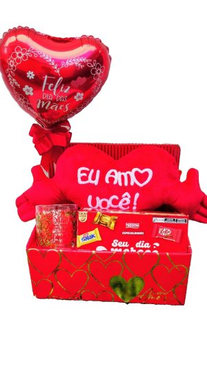 cesta display vermelha V14